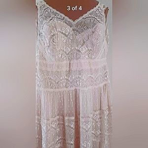 PLUS Size 18/20 BOHEMIAN/BEACH Style Melissa Sweet WEDDING GOWN